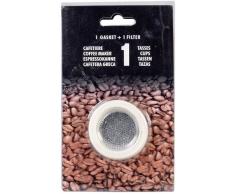 Karl Krüger 512S 1 Filter u. 3 Dichtr. f. Espressok 1 T, Silikon, Weiß