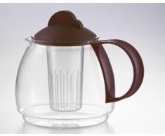 Jenaer Glas Krug mit Sieb - 1,8 l Bordeaux