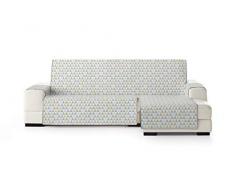 Eysa Nordic Sofa überwurf, Polyester, C/5 gelp-grau, Chaise Longue 240 cm. Geeignet für Sofas von 250 bis 300 cm