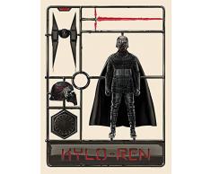Komar Wandbild Star Wars Toy Kylo | Kinderzimmer, Jugendzimmer, Dekoration, Kunstdruck | ohne Rahmen | WB181-30x40 | Größe: 30 x 40 cm (Breite x Höhe)