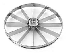 FMprofessional Tortenteiler, Edelstahl, Silber, 50 x 50 x 20 cm