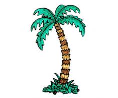 Expo Aufnäher zum Aufbügeln, Bestickt, BaZooples Palme