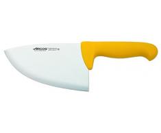 Arcos 297600 Hackmesser, Acier_inoxydable, Gelb, 180 mm
