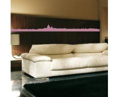 INDIGOS 4052166100649 Wandtattoo w514 Skyline Rom Wandaufkleber 80 x 7 cm, violett