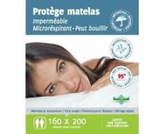 Sweet Night 027612 Axel Matratzenschoner Jersey weiß 160 x 200 cm