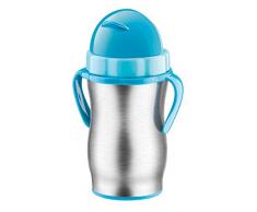 Tescoma Thermoskanne für Kinder mit CAÑITA, Edelstahl, Mehrfarbig, 9,6 x 9,6 x 19,2 cm