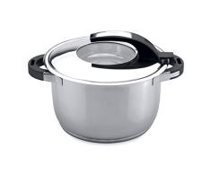 Berghoff Metal 24cm Suppen-/ Gemüsetopf mit Deckel, Edelstahl, Metall, 0 cm