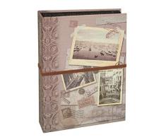 Fotoalbum Venedig im Leporellostil zum Selbstgestalten, mit Stickern und Fotoecken