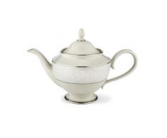 Lenox 6252498 Pearl Innocence Teekanne mit Deckel