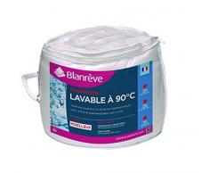 blanrêve Nackenrolle waschbar A 90 °C Polyester Baumwolle weiß 140 x 20 cm