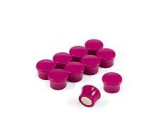 first4magnets™ Kleine rosa High-Power Memo Board Magnete-Büro & Kühlschrank (17,5 mm Durchmesser x 12,3 mm hoch) (5 Packungen mit 10), Metall, Silver, 25 x 10 x 3 cm, Einheiten