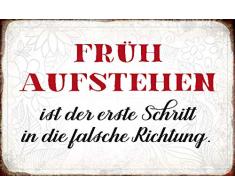 Albert Einstein - spruche blechschild - lustig (Schild 17)