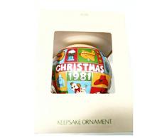 HMC Christbaumkugel 1981 Sohn Ornament, Andenken