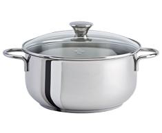 Gemüsetopf Cookway Master Edelstahl mit Deckel Größe: 17.5 cm H x 24 cm B x 33.5 cm T