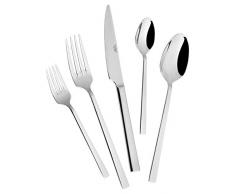 Mulex 200941/0/30 Lamadera Besteckset, Chrom-Edelstahl-Legierung 18/0, silber