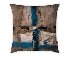 Bonamaison Dekorativ Kissenhülle, Kissenbezug, Zierkissenbezug, Wohnkultur, Für Sofa, Kaffeestube, Größe: 45X45 cm - Entworfen und hergestellt in der Türkei