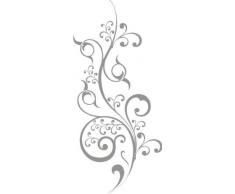 INDIGOS WG10438-90 Wandtattoo w438 sehr schöne Pflanze Blume Wandaufkleber, 80 x 36 cm