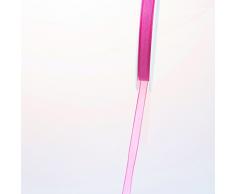 Deko und Band 53736 - Organzaband mit Webkante - 7mm 50m col. 56 pink - 53736-7-50-56
