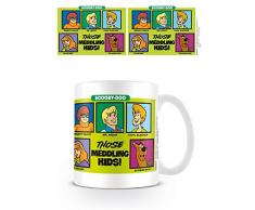 Pyramid International Faces Keramikbecher, Keramik, Mehrfarbig, 8.5 x 12 x 10.5 cm