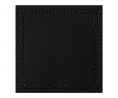 CREATIVE TOPS Untersetzer Lederfaserstoff, Schwarz