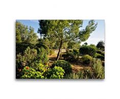 Premium Textil-Leinwand 75 x 50 cm Quer-Format SALENTO ein Streifzug durch versteckte Gärten | Wandbild, HD-Bild auf Keilrahmen, Fertigbild auf hochwertigem Vlies, Leinwanddruck von Rosina Schneider