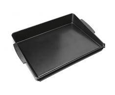 Cuisinart PBQ03E universal Grillplatte emalliert, schwarz