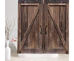 NYMB Duschvorhänge für das Badezimmer, wasserdicht, Stoff, mit 12 Haken, 177,8 x 177,8 cm 69W by 70L Multi6