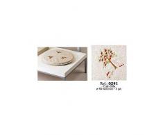 Duffi Home Stuhlkissen, Natur, 40 cm