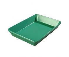 Chieppa S.P.A 206751 Speiseteller Carlisle Rett.31X22 grün, Mix