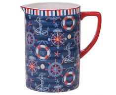 Certified International 26853 Nautical Life Krug, 2,5 l Serviergeschirr Serviergeschirr, mehrfarbig