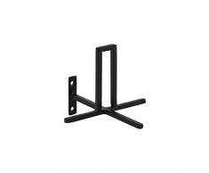 House Doctor Toilettenpapierhalter, Add, Schwarz, L 11 cm, H 13 cm, Mehrfarbig