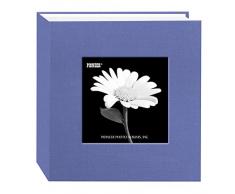 Pioneer Fotoalbum, 100 Taschen, mit Stoffrahmen, Himmelblau