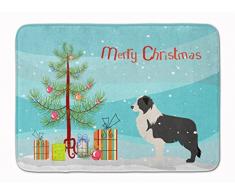 Carolines Treasures Black Border Collie Weihnachtsbaum, 48,3 x 68,6 cm, Mehrfarbig