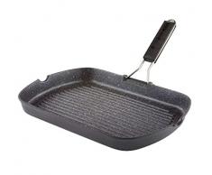 Ilsa Grillpfanne aus Aluminium Druckguss cm 25 x 35 Art 549