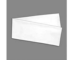 Body Kissenbezüge, body Kissen Fall Fadenzahl 400, 100% Baumwolle, Weiß, Korpus Kopfkissen Bezug Passt 20 x 54 Schwangerschaft Kissen oder Körper Kissen Tolles Schwangerschafts Kissenbezüge,