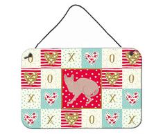 Carolines Treasures Don Sphynx #3 Cat Love Türaufhänger, Wanddekoration, Mehrfarbig