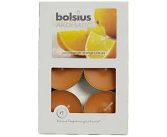 Aromatischen 263.212.431.623,4Â cm Juicy Orange Duft Teelicht, Paraffin Wachs, orange, 6Â StÃ¼ck