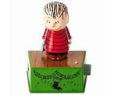 Hallmark Peanuts Linus Weihnachtsfigur mit Musik und Bewegungsfiguren