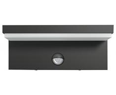 Philips MyGarden LED Wandaussenleuchte Bustan mit Bewegungsmelder, tageslichtweiß, anthrazit