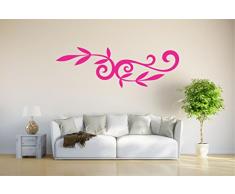 INDIGOS Wandtattoo, Vinyl, pink, 96 x 31 x 1 cm