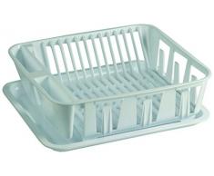 Denox 21500.050 Abtropfgestell mit Tablett und Besteck