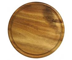 H+H Teller, rund, Holz, 30 x 30 x 2 cm