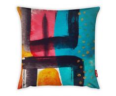 Bonamaison Dekorativ Kissenhülle, Kissenbezug, Zierkissenbezug, Wohnkultur, Für Sofa, Kaffeestube, Größe: 45X45 cm - Entworfen und hergestellt in der Türkei