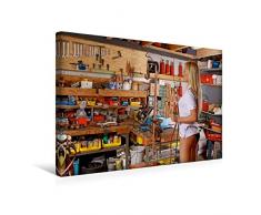 Premium Textil-Leinwand 45 cm x 30 cm quer, Ein Motiv aus dem Kalender Werkstattkalender - Erotische Fotografien von Thomas Siepmann | Wandbild, Bild Leinwand, Leinwanddruck (CALVENDO Menschen);CALVENDO Menschen