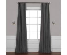 HPD BOCH-PL1804-108 Bellino Verdunkelungsvorhang, 50 x 108 cm, Grau