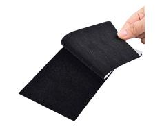 I FRMMY Kissen-Greifer hält Couch-Kissen vom Verrutschen – rutschfestes Couch-Hakenband, verhindert das Verrutschen von Sofakissen 10,2 x 10,2 cm 8 Pack (4x6in) schwarz