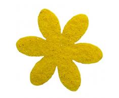 Petras Bastel News Streudeko, Fliz, gelb, 18 x 12 x 5 cm