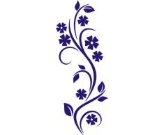 INDIGOS 4051095405917 Wandtattoo, Vinyl, blau, 60 x 10 x 10 cm