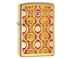 Zippo Feuerzeug, gelb, one Size