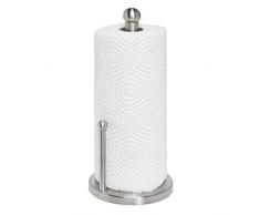 Honey-Can-Do KCH-01077 Papierrollenhalter aus Edelstahl mit Seiden-Finish, Metall, Stainless Steel, 16 x 16 x 35.51 cm